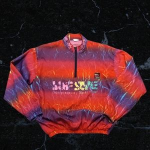 Vintage Surf Style Pull Over Windbreaker